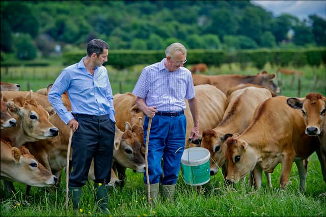 Robert Graham and his father, Dr Robert Graham, are celebrating another yeah of success for the Scottish firm