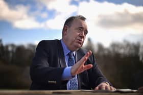 In his later years, Alex Salmond remained a glowering, growling reminder of the SNP's glory days (Picture: Jeff J Mitchell)