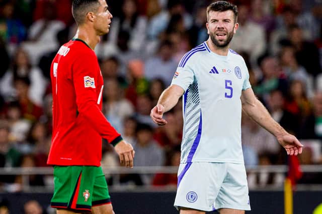 Cristiano Ronaldo and Portugal head to Hampden Park to face Scotland in Nations League action on Tuesday. Cr: SNS Group.