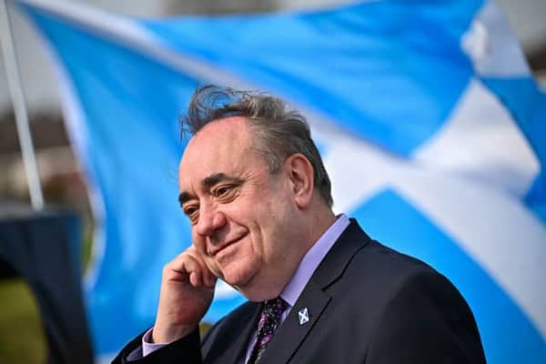 Former first minister Alex Salmond