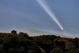 Comet spotted flying over Aberdeenshire near Stonehaven 