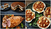 Selection of party food by M&S