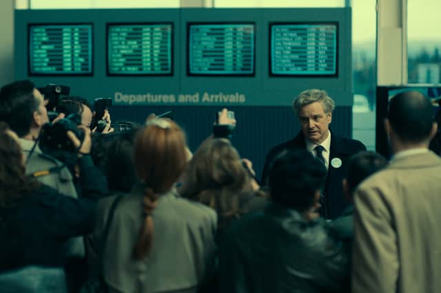 Firth stars as Dr Jim Swire in Lockerbie: A Search for Truth.