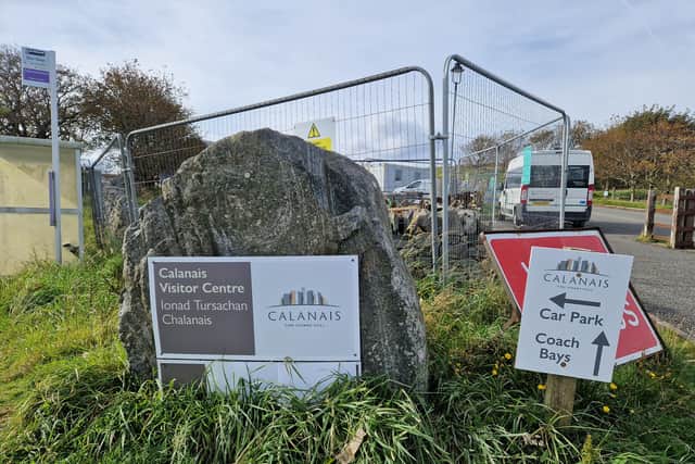 Building works are currently underway at the site for a new £10m visitor centre