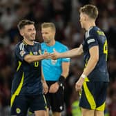 Napoli duo Billy Gilmour (left) and Scott McTominay are key figures for Scotland. (Photo by Craig Foy / SNS Group)