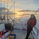 On board Harmony, Angus Campbell's fishing vessel based in Harris