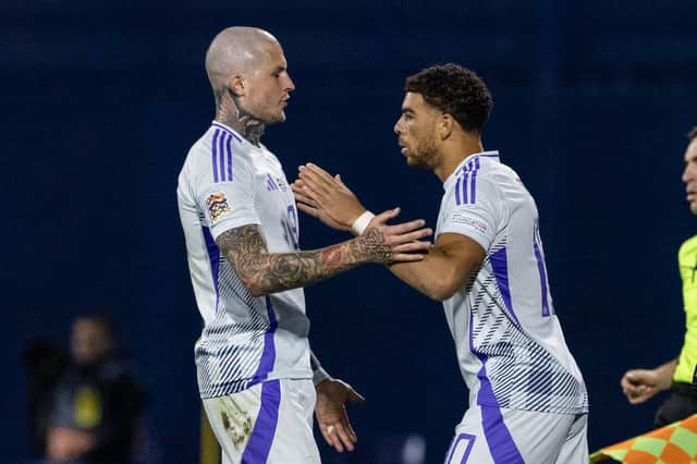 Both Lyndon Dykes and Che Adams started over the international break.