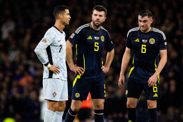 Grant Hanley and John Souttar kept Portugal's forward line - including Cristiano Ronaldo - very quiet.