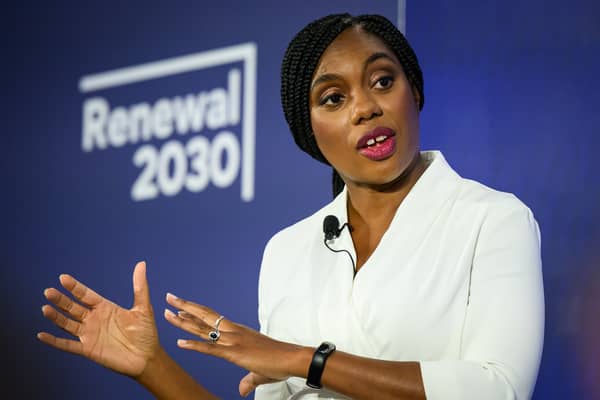 Conservative Party leadership contender Kemi Badenoch