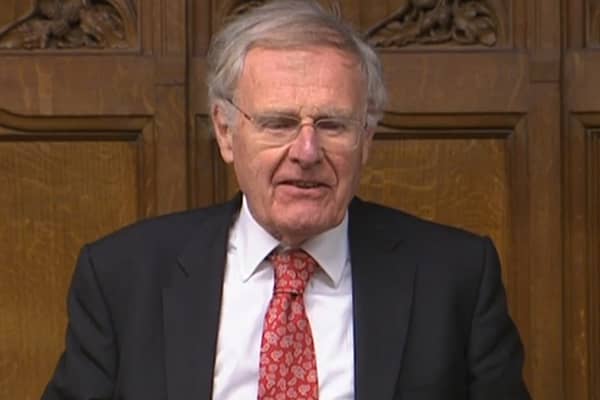 Christopher Chope's reason for supporting Robert Jenrick over Kemi Badenoch in the Conservative leadership race betrays decidedly out-of-date attitudes (Picture: House of Commons)