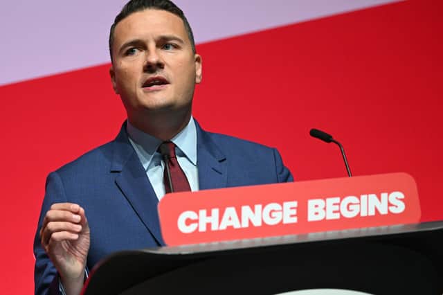 UK Health Secretary Wes Streeting has announced that a trial involving 5,000 obese people will test whether weight-loss help them find new jobs (Picture: Oli Scarff)