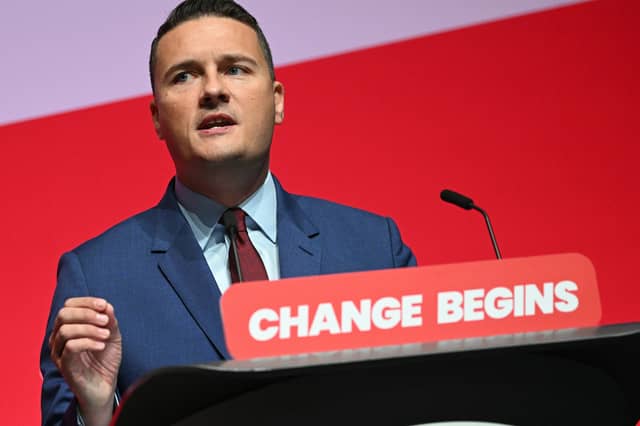 UK Health Secretary Wes Streeting has announced that a trial involving 5,000 obese people will test whether weight-loss help them find new jobs (Picture: Oli Scarff)