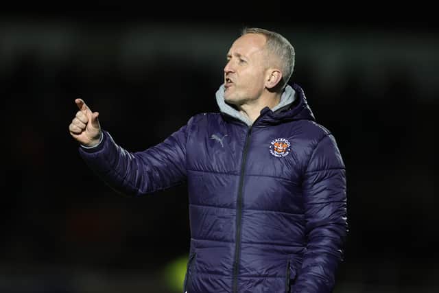 Neil Critchley's most recent role was being in charge of Blackpool.