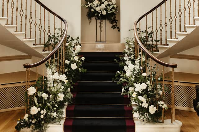 Staircase at Fasque Castle