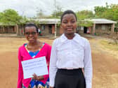 Community worker Rose Manjanja asks Jessy, 16, a secondary school pupil in Malawi, where she wants to be when she is 25 years old