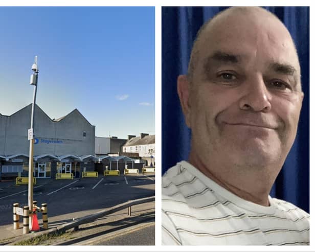 Keith Rollison, 58, died of a cardiac arrest following the attack at Elgin bus station in February