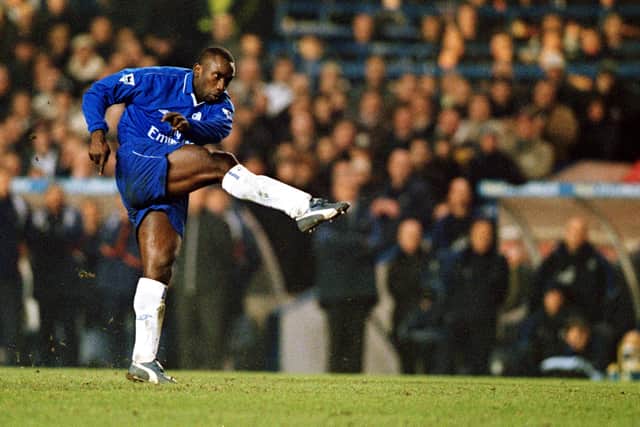 Jimmy Floyd Hasselbaink played for Chelsea among many clubs.