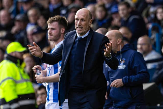 Rangers manager Philippe Clement on the touchline during the 1-0 defeat at Kilmarnock. (Photo by Craig Williamson / SNS Group)