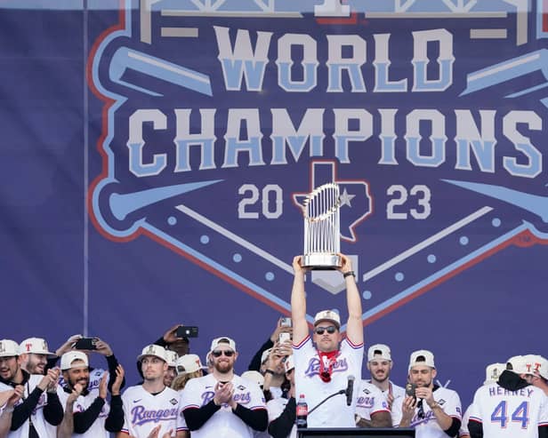 The Texas Rangers won the World Series in 2023, but aren't in contention this year.