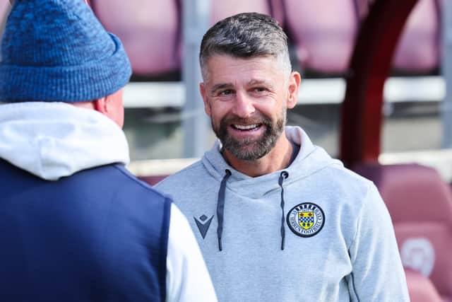 Stephen Robinson has St Mirren in a good place heading into 2025.