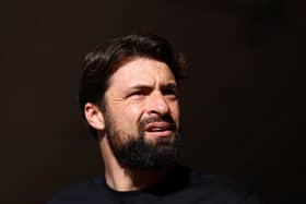 Former Rangers and Scotland defender Russell Martin is said to be 'on the brink' of being sacked at Southampton after the club's defeat to Leicester City at the weekend. Cr: Getty Images.