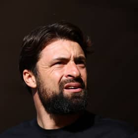 Former Rangers and Scotland defender Russell Martin is said to be 'on the brink' of being sacked at Southampton after the club's defeat to Leicester City at the weekend. Cr: Getty Images.