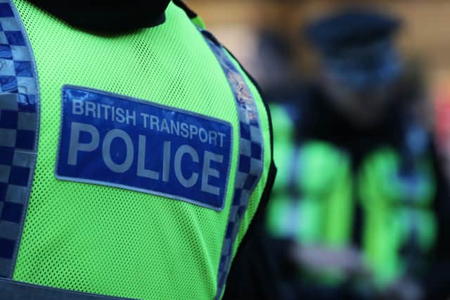 British Transport Police have attended the scene of the train crash in Wales. Picture: PA