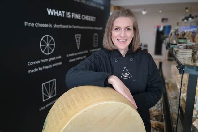 The Cheese Lady herself