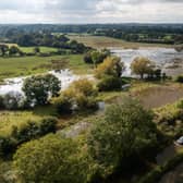 Heavy rain in England last month saw farmland flooded as rivers burst their banks (Picture: Dan Kitwood)
