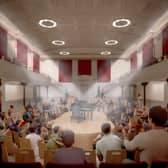 Edinburgh’s former Royal High School building on Calton Hill is earmarked for a new National Centre for Music. Picture: Stewart Attwood