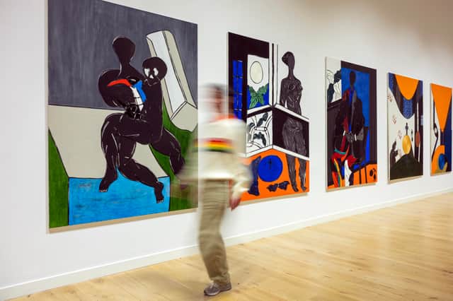 Installation view of the Everlyn Nicodemus exhibition at Modern One
