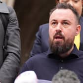 Manchester Arena attack survivors Martin Hibbert has won a High Court harassment case against former television producer Richard Hall, who claims the 2017 bombing was staged. Picture: James Manning/PA Wire 