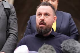 Manchester Arena attack survivors Martin Hibbert has won a High Court harassment case against former television producer Richard Hall, who claims the 2017 bombing was staged. Picture: James Manning/PA Wire 