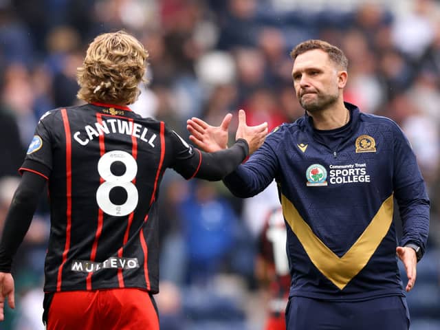 Todd Cantwell says new Blackburn Rovers boss provided "clarity" following his move to Ewood Park from Rangers in the summer. Cr: Getty Images.