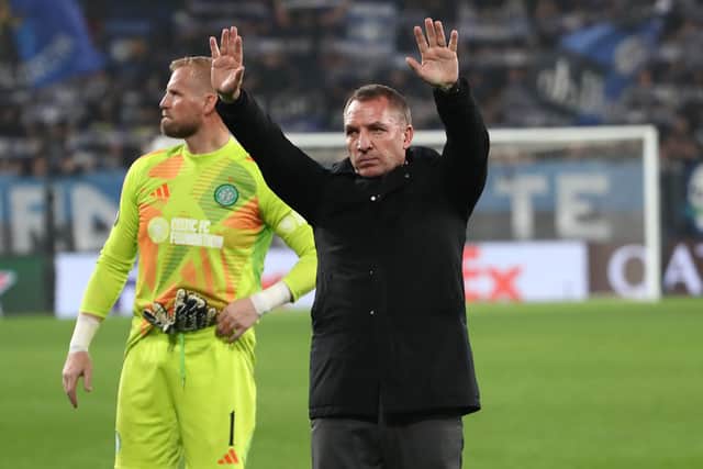 Manager Brendan Rodgers deserves credit for his team's performance in Italy.