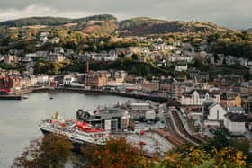 Oban in Argyll & Bute, which has been named as Scotland's Town of the Year in the Scotland Loves Local Awards 2024. 