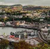 Oban in Argyll & Bute, which has been named as Scotland's Town of the Year in the Scotland Loves Local Awards 2024. 