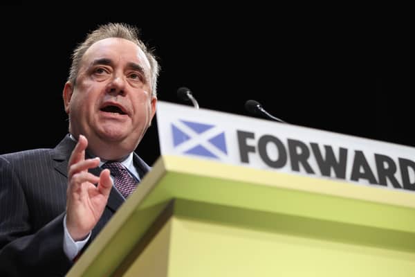 Former first minister Alex Salmond died on October 12. Picture: Jeff J Mitchell