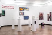 Installation view of Outside the Circle at the Cooper Gallery, Dundee