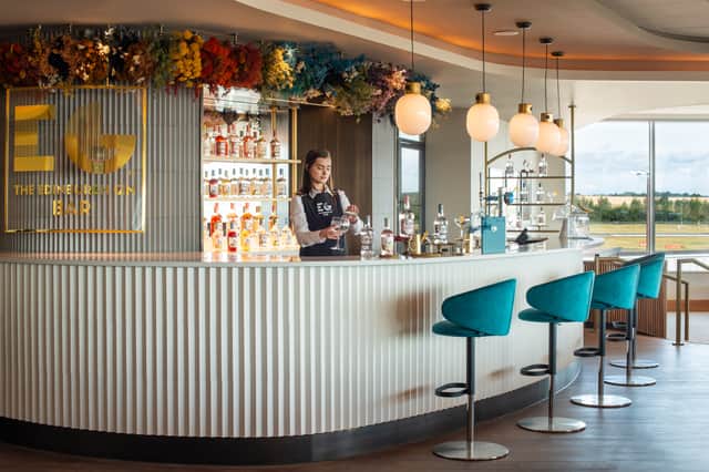 The Plaza Premium lounge at Edinburgh Airport