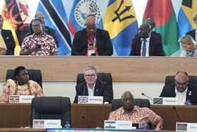 Prime Minister Sir Keir Starmer attends an Executive Session of the Commonwealth Heads of Government Meeting in Samoa. 