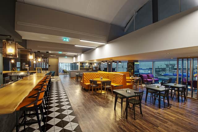 The Lomond lounge at Glasgow Airport
