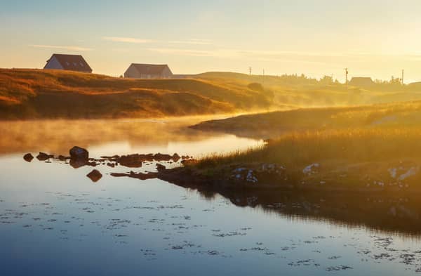 Lochmaddy in North Uist. 