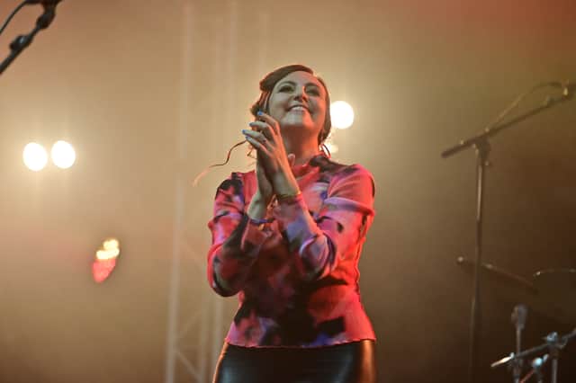 Singer Siobhan Miller. 