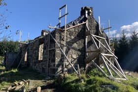A remote bothy near Oban is coming to life with hard work from volunteers