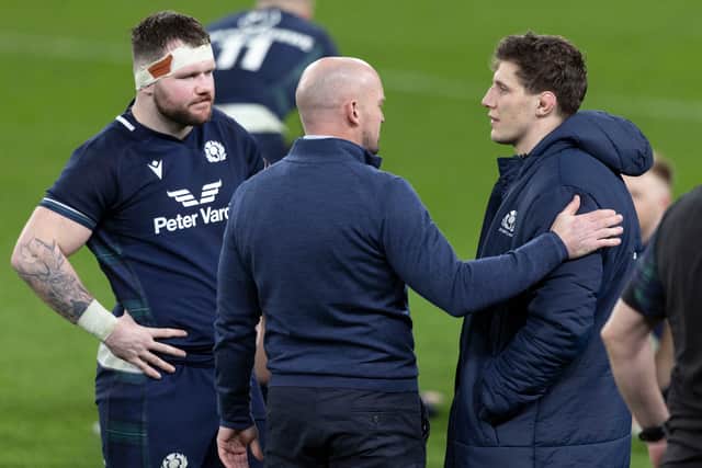 Gregor Townsend wants to support his players as much as possible.
