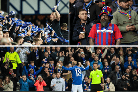 Here are the best fan photos from last night's game between Rangers and FCSB. Cr: SNS Group/PA/Getty Images