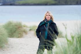 Ashley Jensen in the new series of Shetland. 