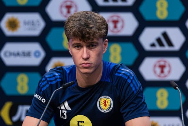 Jack Hendry could be in line for a return to the Scotland squad next month. Cr: SNS Group.