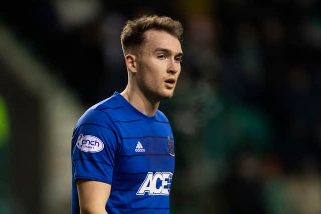 Jevan Anderson, pictured during his days at Cove Rangers, was the hero for Banks o' Dee.